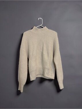 White Fuzzy Turtleneck Sweater | Soft Plush Knit | Cozy Winter Essential